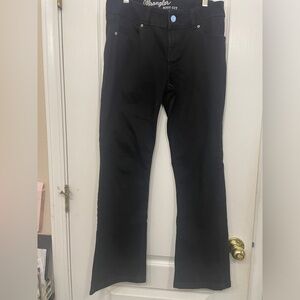 Wrangler Black Boot Cut Jeans 7 30 Western Cowgirl‎ Casual Rodeo Basic